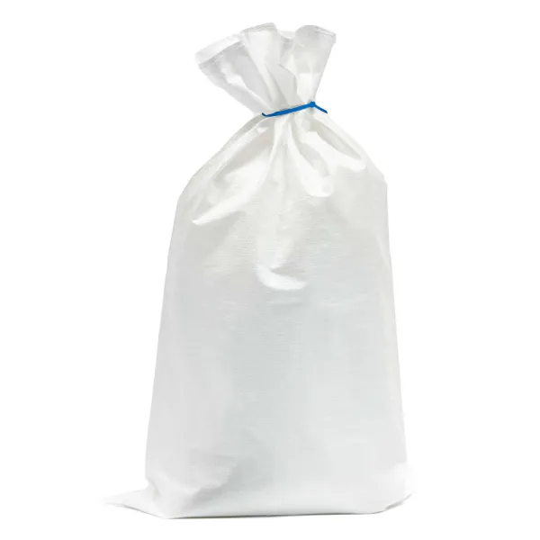 Polywoven Bags White P.P. Woven 14" x 24" 1/EA