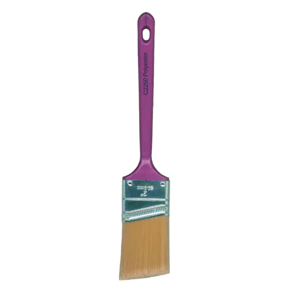 Angular Sash Brush - Polyester One Coat Purple C2250 50MMx63MM 14MM 10/PK 160/CS