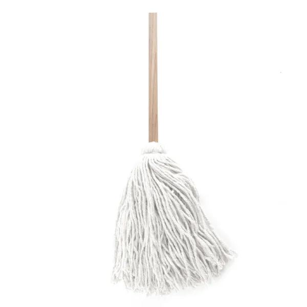 Mop - Yacht Synthetic Blend with Wood Handle White 135066 450G / 16OZ 12/CS