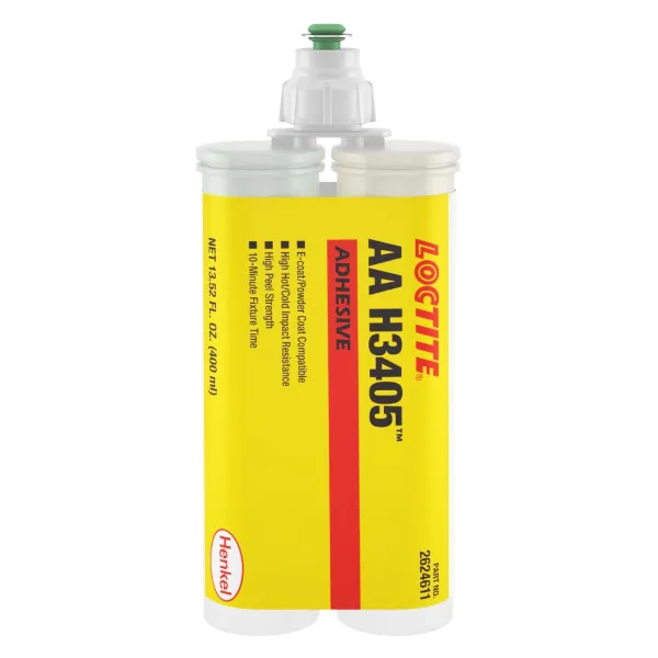 Adhesive - Methacrylate Two-Part Acrylic Grey AA H3405 400ML 8/CS