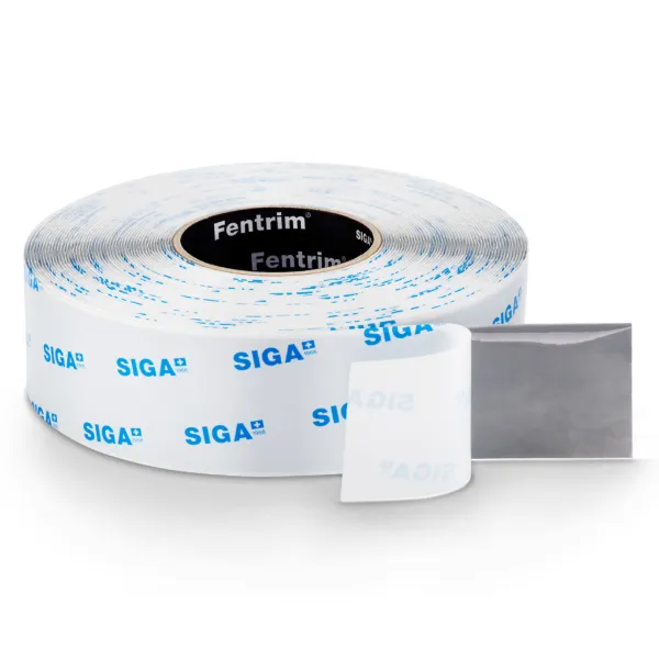 Window Flashing Tape - Pre-Folded Robust Adhesive Fentrim® 230 grey 15/60MMx25M 8/CS