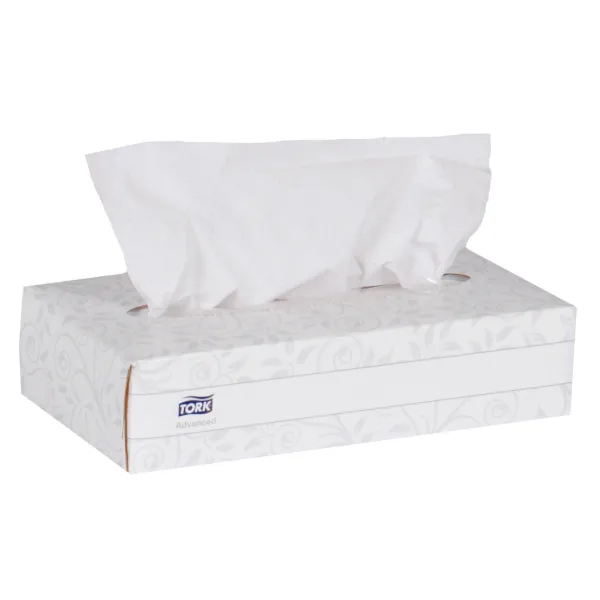 Facial Tissue - 2-Ply Advanced White TF6810 100 SHEETS/BX 30/CS