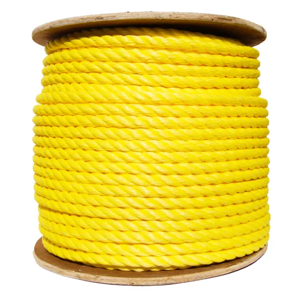 Rope - Polypropylene Yellow PPR 1/4INx1200FT