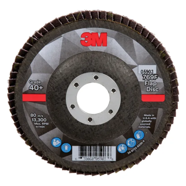 Flap Disc - Quick Change 769F AB05903 4.5IN x 7/8IN 40+ 1/CS