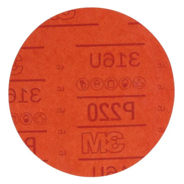 Sanding Disc - Stikit™ Red 316U 6IN P120 100/RL 6/CS