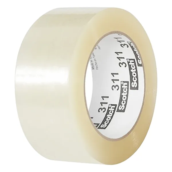 Packaging Tape Polypropylene - Acrylic Clear 311+ 48MMx100M 2.05MIL 36/CS
