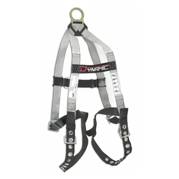 Safety Harness - Hybrid Econo Fully Adjustable with 5-Point Adjustment Grey FP2501DG Medium 1/CS