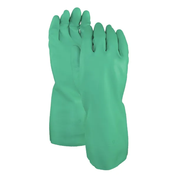Gloves - Chemical Resistant Green 730 13IN 15MIL Size 8 12PR/PK 120/CS