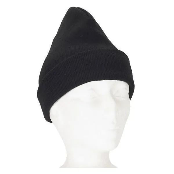 Toque - Acrylic Knitted Thinsulate Lined Black 036-TQ-2 120/CS