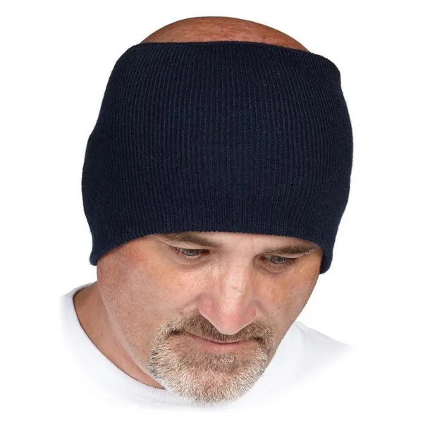 Hard Hat Liner - Knitted Acrylic Sock Type Blue 036-WL-8B 240/CS