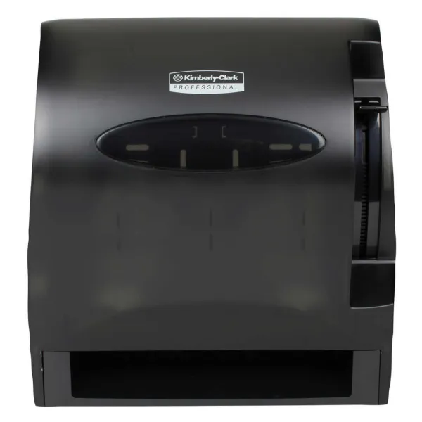 Paper Towel Dispenser - LEV-R-MATIC Manual Hard Roll Smoke 09765 13.3IN x 13.5IN x 9.8IN 1/CS