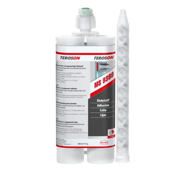 Adhesive / Sealant - Polymer Elastic Teroson® Black MS 9399 400ML DUAL CARTRIDGE 6/CS