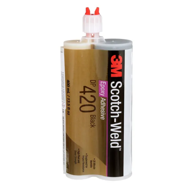 Epoxy Adhesive - Scotch-Weld™ Two-Part Black DP420 400ML DUO-PAK 6/CS