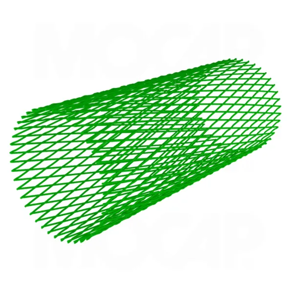 Protective Netting - Plastic Mesh Green MN 3IN-4INx90FT 1/CS