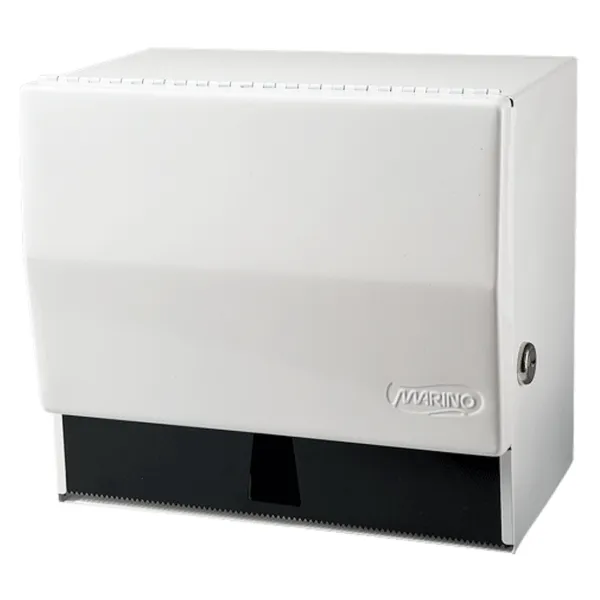 Paper Towel Dispenser - Dual Single Fold & Roll White WC101 10.5INx6.75INx9.75IN 1/CS