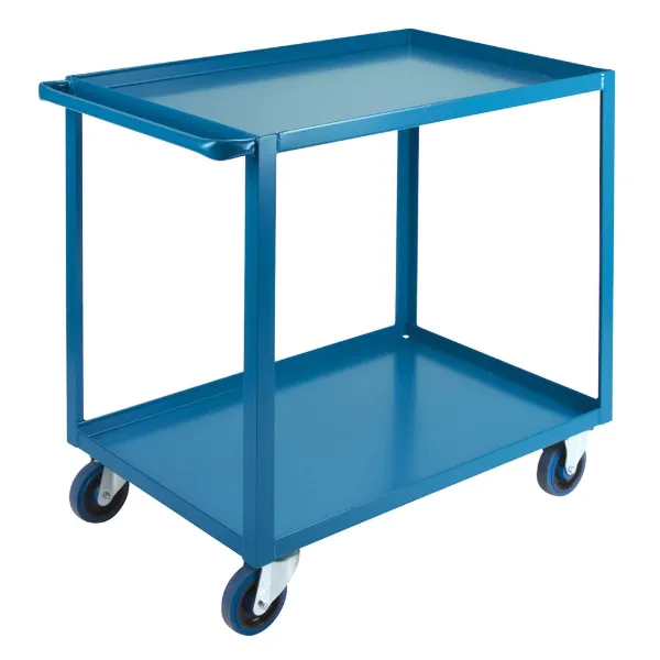 Service Cart - Standard 2 Shelf Blue 890/2436 24INx36INx34IN 1/CS