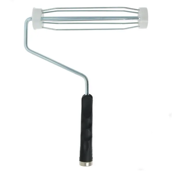 Roller Cage Frame - Heavy Duty Pro 5 Wire with Plastic Handle Black 69504 240MM 20/CS