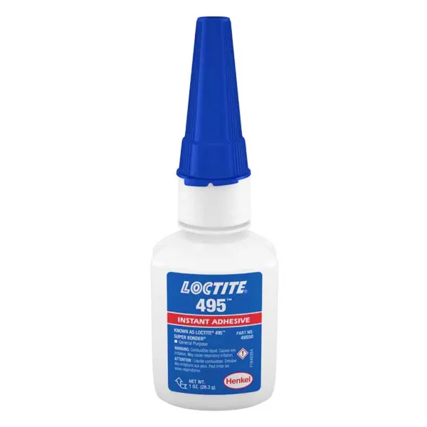 Instant Adhesive - Super Bonder® General Purpose Clear 495 1OZ BOTTLE 10/CS