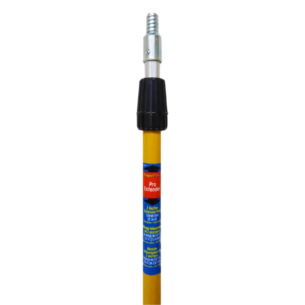 Extension Pole - Pro Extender Yellow/Black RP408 4-8FT 6/CS