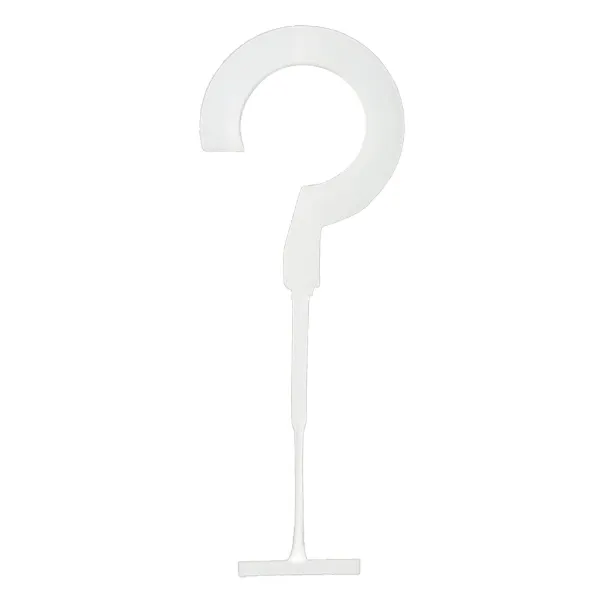 Hooks - Standard Hook-Tach Polypropylene Natural 08902 1.4IN 50/CLIP 5000/BX