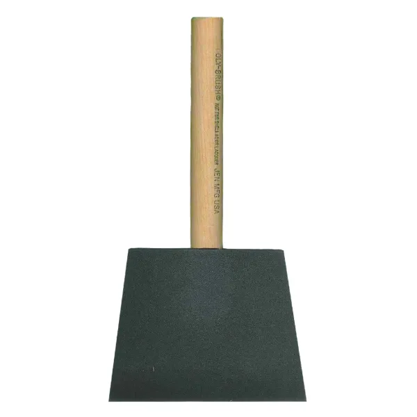 Foam Brush - Jen Poly Black J40 100MM 24/PK 192/CS
