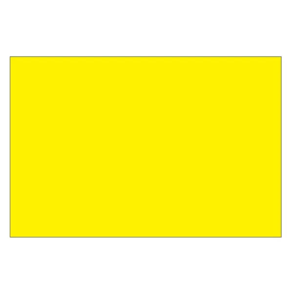 Labels - Matte Stock Permanent Adhesive Butt Cut Yellow PBL-C 4INx5IN 3IN Core 500/RL