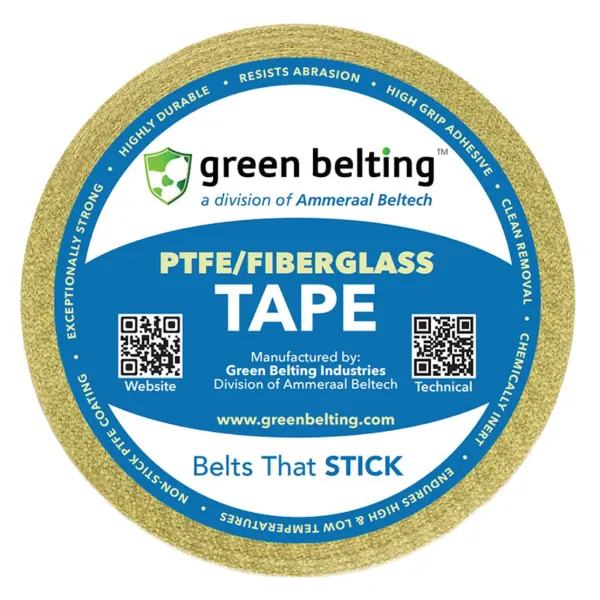 PTFE Tape - Coated Glass Fabric Self-Wound Fluorofab® 100-8SW 1.625INx33M 8MIL 1/CS