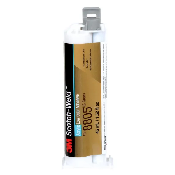 Structural Adhesive - Scotch-Weld™ Low Odour Acrylic Green DP8805NS 45ML DUO-PAK 12/CS