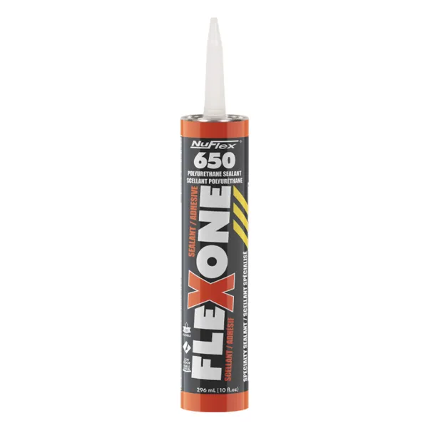Sealant - NuFlex® Flexone High Performance Polyurethane Grey 650 296ML CARTRIDGE 12/CS