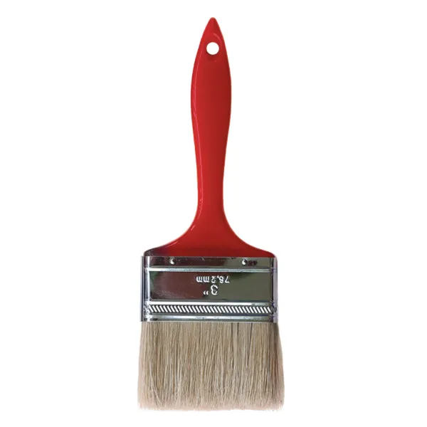 Flat Brush - Pure China Bristle Cub Red A175 75MMx51MM 13MM 10/PK 160/CS