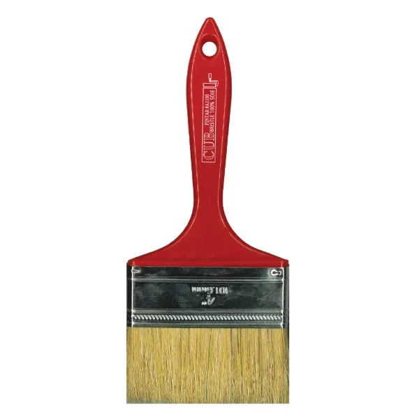 Flat Brush - Pure China Bristle Cub Red A1100 100MMx51MM 16MM 10/PK 100/CS