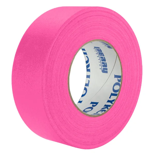 Cloth Tape - Gaffers Neon Pink 510N 24MMx45M 11.5MIL 48/CS