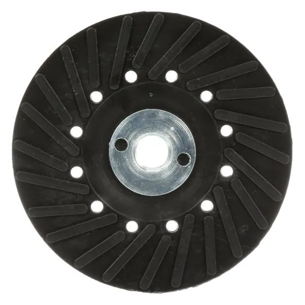 Fibre Disc - Back-Up Pad with Retainer Nut PP5005MSSH Black 04813 5INx5/8-11IN 36/CS