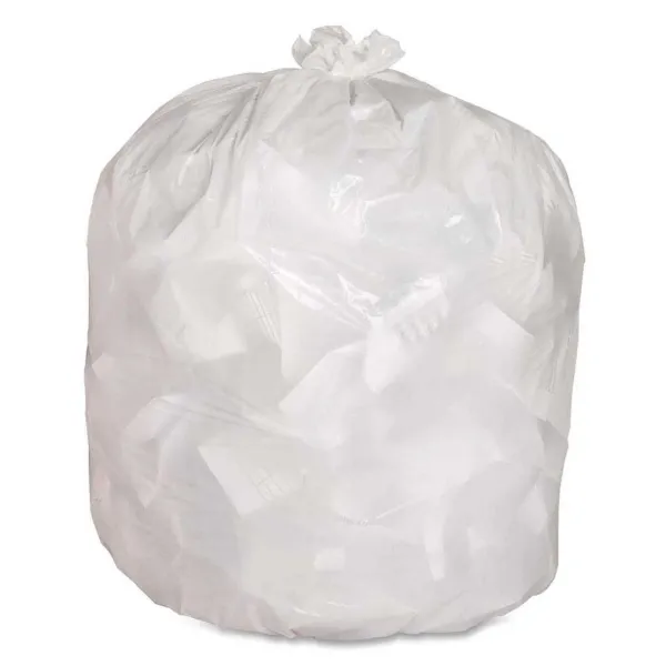 Garbage Bags - Regular Duty White GBR 22INx24IN 1.5MIL 500/CS