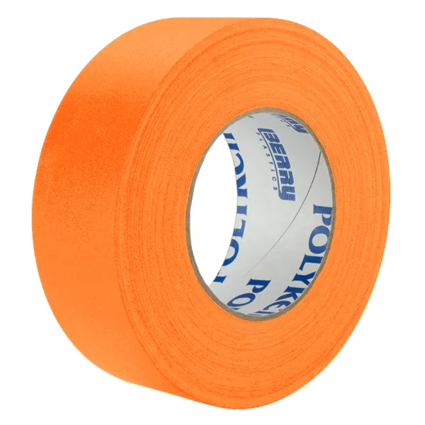 Cloth Tape - Gaffers Neon Orange 510N 12MMx45M 11.5MIL 96/CS