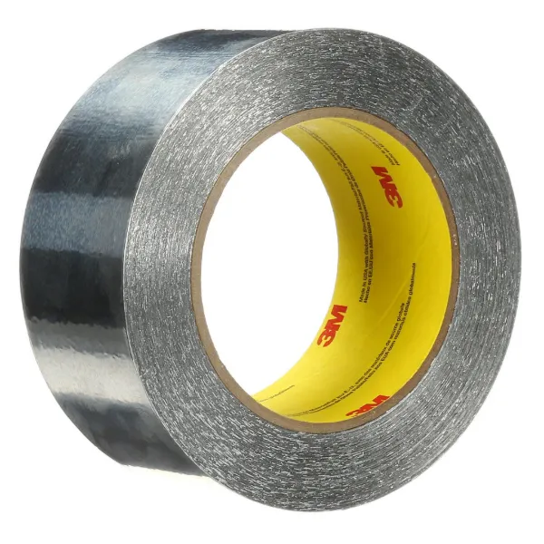 Foil Tape - Aluminum Silver 425 6MMx55M 4.6MIL 144/CS