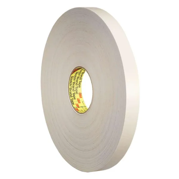 Foam Tape - Polyethylene D/C White 4492 18MMx65M 32MIL 12/CS