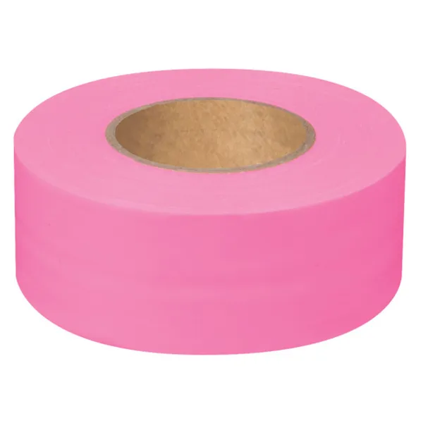 Flagging Tape - Arctic Grade Pink FLAG-A 1IN 10/SLV