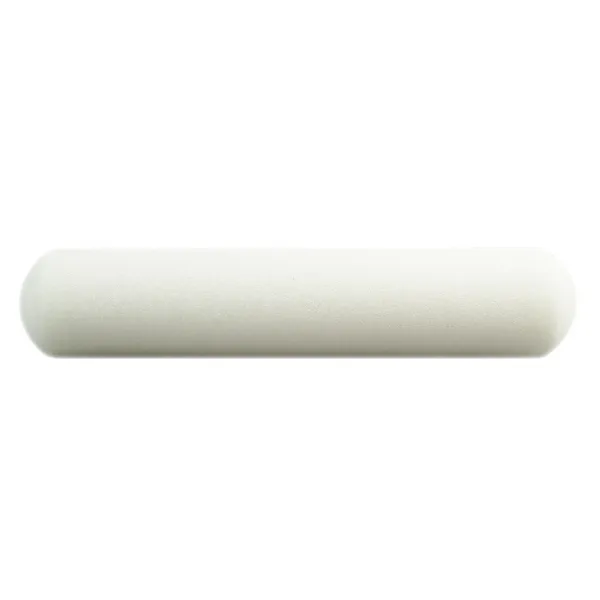 Mini Roller Refill - High Density German Foam 2 Sides Round White WF266 150MM 10/PK 50/CS