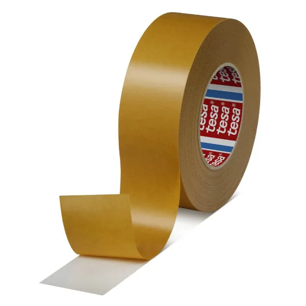 Polypropylene Tape - Rubber D/C White 64620 50MMx50M 7.2MIL 24/CS