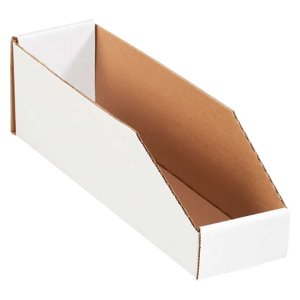 Bin Box White/Kraft Inside BB 12INx12INx4.5IN 50/BDL