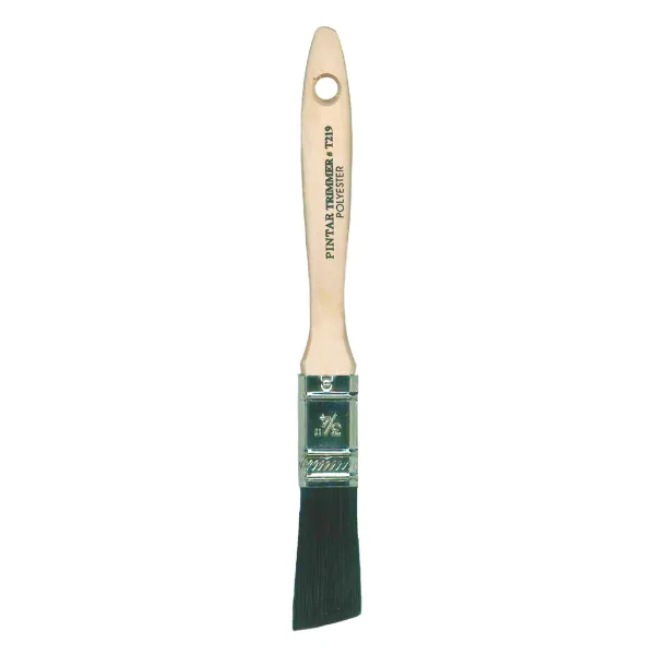 Angular Sash Brush - Polyester Trimmer Tan T219 19MMx51MM 11MM 10/PK 120/CS