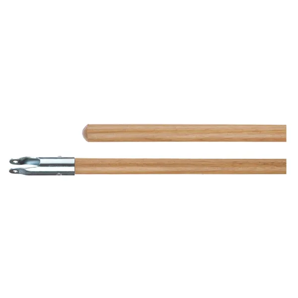 Dust Mop Handle - Breakaway Wooden 12600 60IN 10/CS