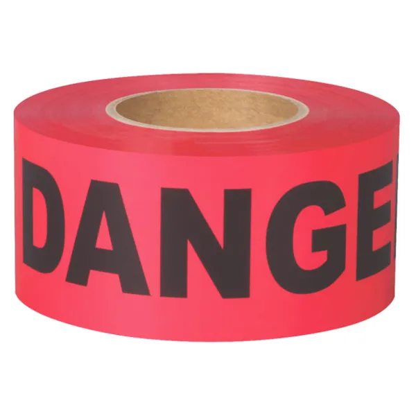 Barricade Tape - "Danger Do Not Enter" Black/Red 6892 3IN x 1000FT 1/CS