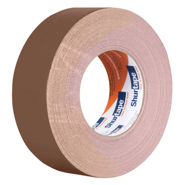 Cloth Duct Tape - Polyethylene Coated Brown PC9C 72MM x 55M 9MIL 16/CS