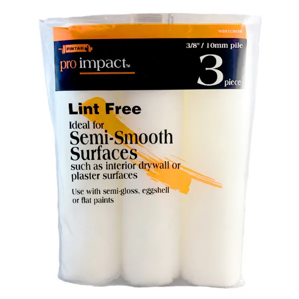 Roller Refill - Pro Impact Lint Free White WD033038 240MM 10MM 3/PK 20/CS