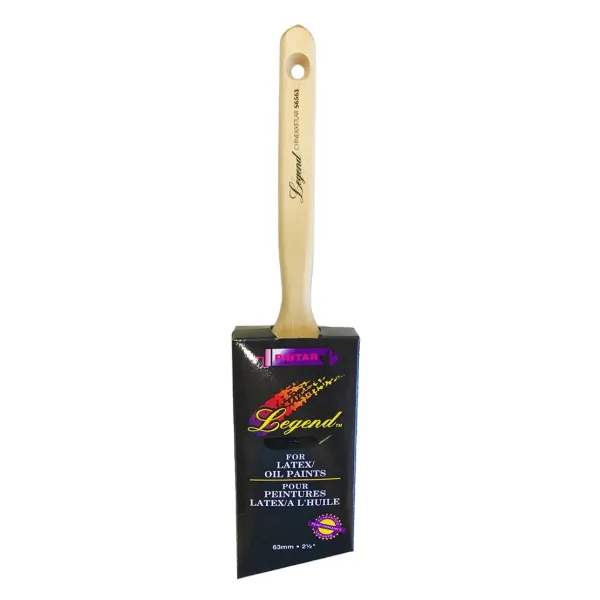 Angular Sash Brush - Chinex Ketlar Tan S6563 63MMx76MM 16MM 5/PK 50/CS