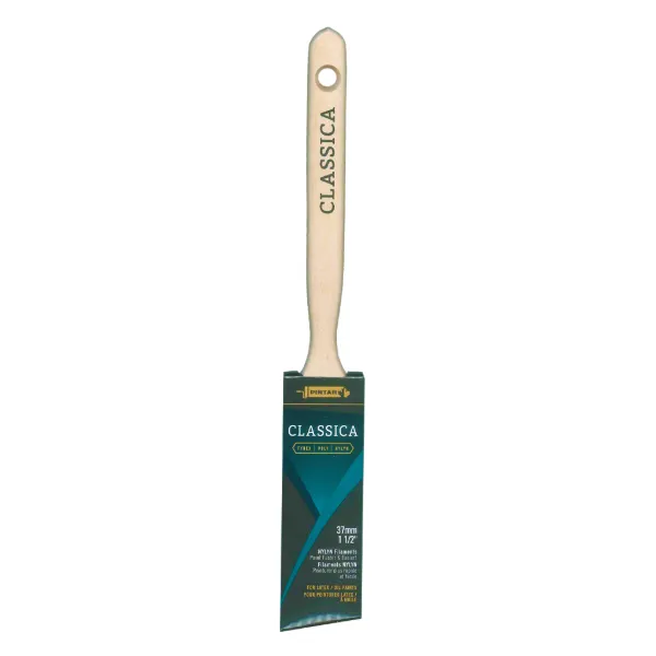 Angular Sash Brush - Poly / Nylon Beige S3537 37MMx64MM 13MM 10/PK 160/CS