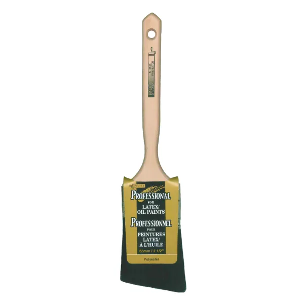 Angular Sash Brush - Synthetic Black S2563 63MMx70MM 16MM 10/PK 100/CS