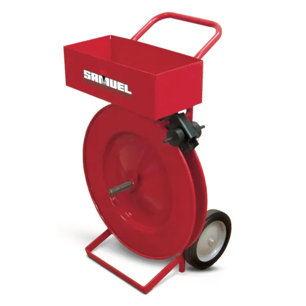Strapping Dispenser - Steel with Trolley Brake 100-6 Heavy Duty 1/CS